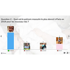 application de sondage en direct