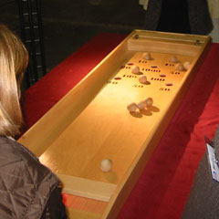 Le jeu traditionnel en bois du billard-japonais