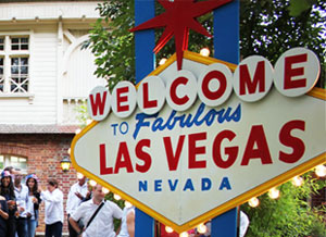 Reproduction du panneau Welcome to Las Vegas