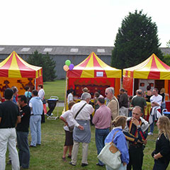 tentes pour organiser une fêtes foraine