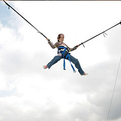 location du trampoline élastique lors d'un événement