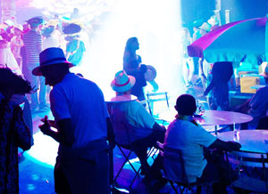 Décors de la soirée plage